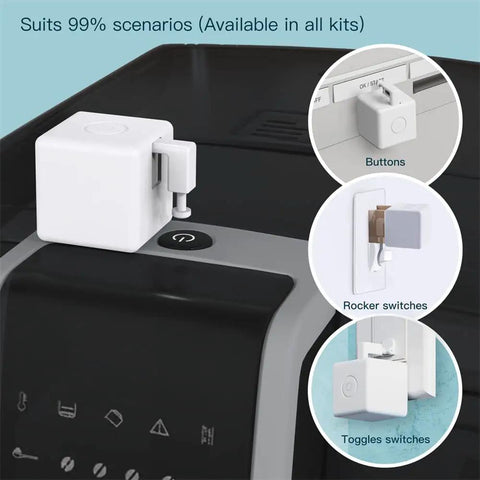 Fingerbot Plus Smart Button Pusher No Wiring Switch Upgrade With Touch Control for Retrofits Stick On Retrofit to Any Appliance