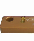 Top Shelf Magnetic Sheave Alignment Laser Tool With Killer Rare Earth Magnet Grip Straight Up Green Beam Vibration Reducer at work with green line.