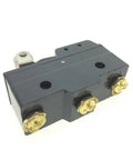 Heavy Duty Built To Last Short Hinge Roller Lever Momentary Micro Limit Switch 250V AC 15A Industrial Grade Easy Install Durable Construction Compact 2 Inch Body For Machinery Equipment And Home Workshop Projects, black body with brass terminals