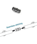 Seamless stitching component for Black Sliding Ladder Hardware Kit With Full 800cm Track And Ladder, splice-ready rails diagram.