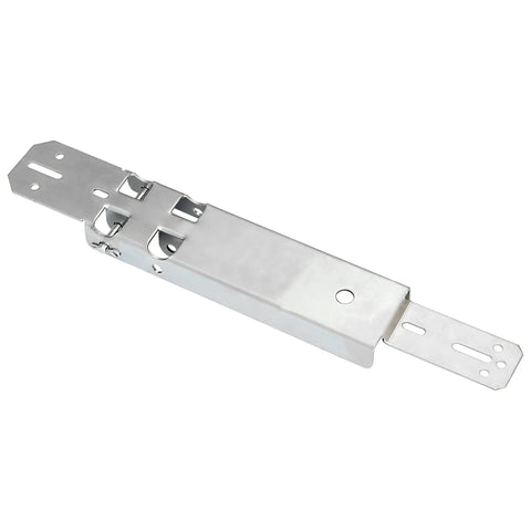 Heavy Duty Garage Door Reinforcement Bracket For Opener Installation DIY Repair Hookup Brackets With Clevis Pin Attaches To Top Panel For Most Openers 18 Inch steel bracket view