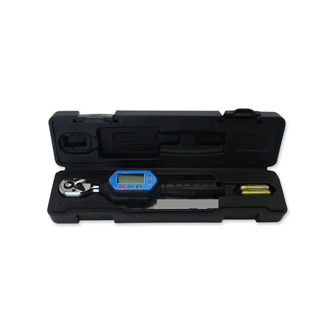GenSDH Mini Digital Torque Wrench With Backlit Display 1/4 And 3/8 Inches Electric Tester Adjustable Click Tool For Auto Mechanics Fastening Bolts Accurate Peak Hold Mode Professional Handheld Gauge