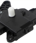 Top Notch Left HVAC Blend Door Actuator For 2015-2019 Kia Soul And Soul EV Plug And Play Driver Side climate control component viewed from the front.