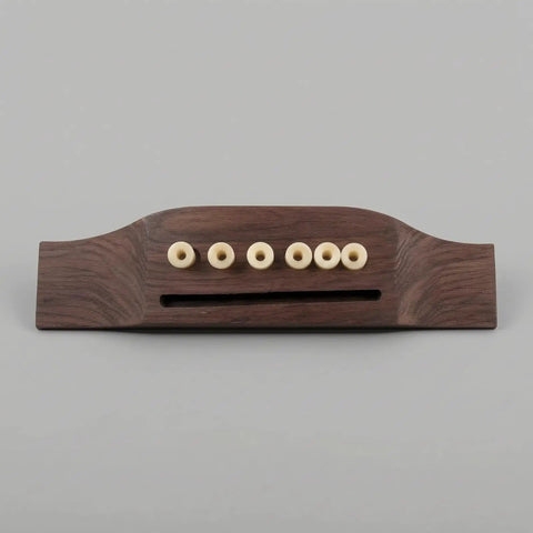 Hardwearing Classical Guitar Bridge Kit Replacement Saddle Pins Nut Set Rosewood Bone Long Slot For 41 Inch Traditional Classical Guitars Upgrade And Repair Spare Parts, rosewood bridge with bone pins