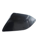 Knockout White Right Side Lower Mirror Cover Cap Fits Tesla Model 3 Years 2017 To 2021 rear view showcasing mounting details.