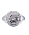 Top view of Three Quarters Of An Inch Roller Ball Transfer Bearings Set Of Eight For Smooth Material Handling And Pro Grade