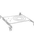 Universal Mounting Bracket Plate Frame With Extendable Hanger Bars For 2 Inch 4 Inch And 6 Inch Recessed Canless Downlights 20 Pack Lightweight