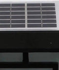 11.8 Inch Square Solar Led Post Cap Lights No Wiring Needed Outdoor Pillar Lights Black Finish