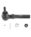 Beefed Up Front Tie Rod Kit With Boots For 1999 2006 Silverado 1500 And Sierra 1500, includes outer tie rod end, nut, fittings