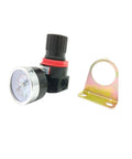 Air Regulator With Gauge For FRL Unit, Pro Grade, Heavy Duty, Adjustable 0.05 To 0.85 MPa, with wall mount bracket