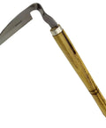 Durable Hand Weeder Sickle Tool With Hardwood Handle For Easy Weeding Soil Loosening Cultivation And Mowing Stainless Steel Blade