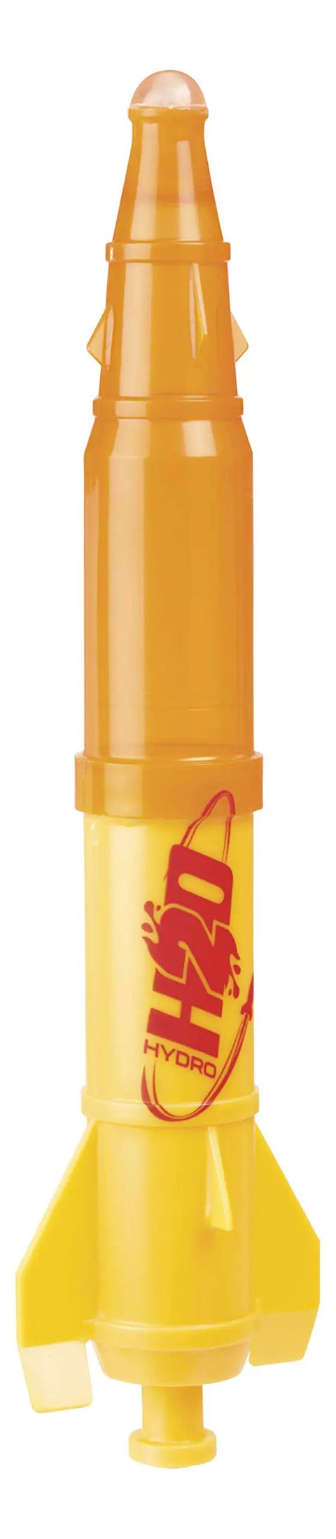 Hydro Water Rocket Set With 3 Easy To Use Rockets For Kids 8 And Up Includes Two 5.5 Inch Rockets And One 8.5 Inch Rocket Launcher Funnels And Quickstart Instructions For Next Level Science Fun, yellow plastic rocket