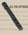 Winchester XPR SA 20 MOA Pick Rail Gun Stock Accessory Black for Long Range Precision Builds