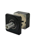 Industrial Grade Planetary Gearbox Reducer Model PLF080 with Planetary Gearbox Motor, side view, for robots and automation.