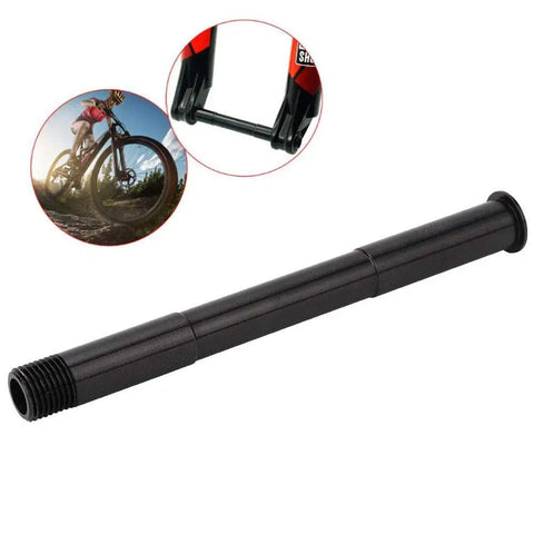 Front Fork Thru Axle Quick Release Skewer Lever 15mm By 158mm Aluminum Alloy Hub Adapter, MTB Upgrade