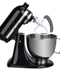 Game Changing Flex Edge Beater for 4.5 to 5 QT Tilt Head Stand Mixer Attachments with Flexible Silicone Edges on mixer