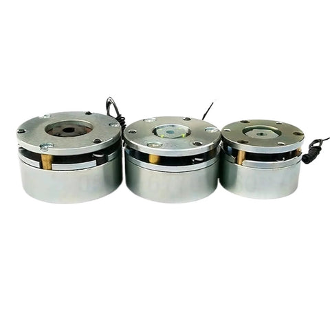 CZPBXOX TQMB1-0.5 electromagnetic brake modules; three compact holding brakes with round top plates