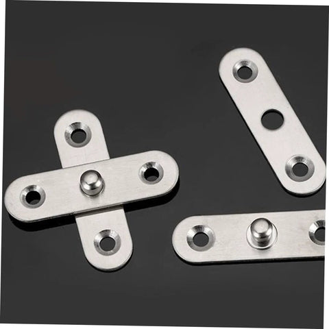 Detachable 24 Piece Heavy Duty Pivot Hinges Set For Cabinets Doors Bookcases And Hidden Kits Stainless Steel Locking Spring Hinges