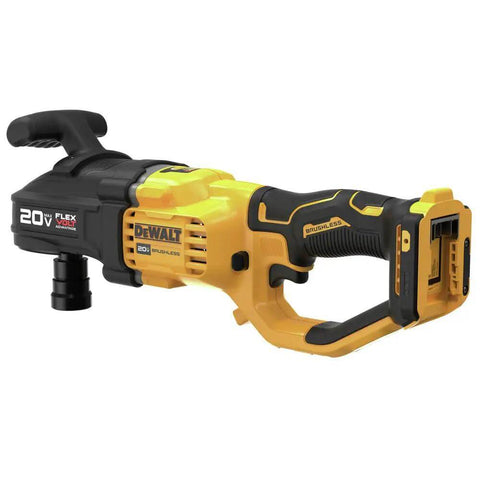 Professional High Performance 20V Max Cordless Brushless Stud And Joist Drill With Quick Change 7 16 Inch Chuck side view showing compact design.