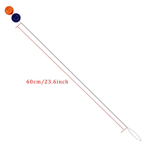 Heavy Duty Button Grabber Tool With Long Reach 60 Cm 23.6 Inch Stainless Steel Tube And Wire Rope Easy Vertical Button Grabbing Built To Carry Heavy Loads For Home And Emergency Use
