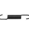 Black heavy duty kickstand return spring for dirt bike and scooter mopeds brake pedal, carbon steel, rust resistant, 110mm length
