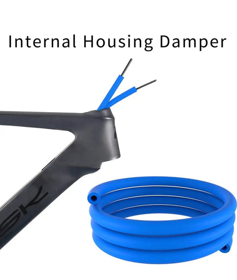 1.5 Meter Bike Frame Internal Housing Damper For 6mm Outer Diameter Cables And Hydraulic Tubes, Foam Sleeve For Reduced Vibration And Noise