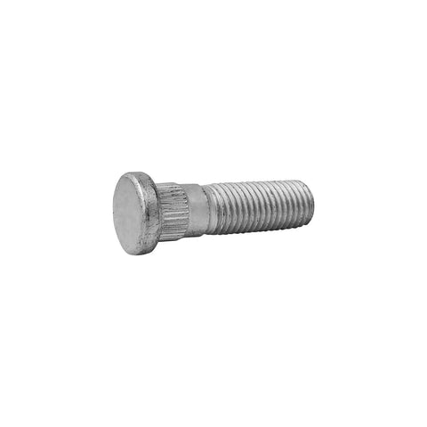 Close-up of single wheel stud, part of 5Pcs Wheel Studs M12x1.5 Lug Stud For Ford Focus Fusion Escape Fiesta Ranger MKC MKZ Mazda 2 3 5 6.