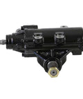 RHD Power Steering Gear Box For Jeep Cherokee XJ And Grumman LLV Postal Vehicle, black metal gearbox front view