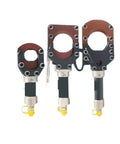 Heavy Duty Hydraulic Crimping And Cable Cutting Tool For Tight Spaces, featuring three sizes with durable heat treated blades.