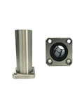 Dope 20mm Long Flange Linear Bearing Bush For 3D Printer And CNC Rail, Ultra Smooth Low Friction Motion Guide With High Precision, Durable Material For Easy Install And Quick Replacements. 20x32x80mm LMK20LUU flange bearing for CNC and 3D printer rail