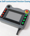 7 Inch Handheld Industrial HMI Box For Siemens Smart 700 IE V3 Controller with touch screen and red-green buttons