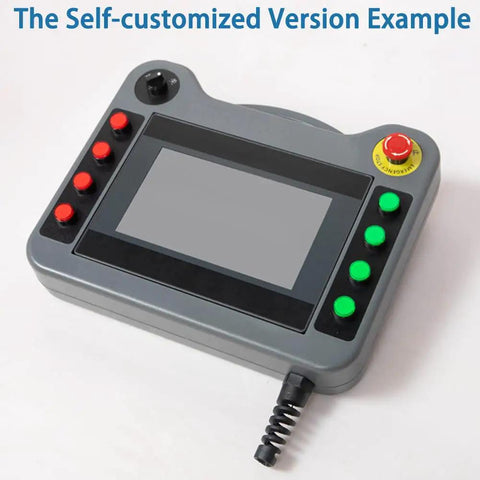 7 Inch Handheld Industrial HMI Box For Siemens Smart 700 IE V3 Controller with touch screen and red-green buttons