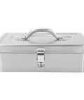 Heavy Duty Stainless Steel Toolbox With Large Capacity Tool Box Organizer And Portable Carry Handle For Home Garage Workshop And Car Repairs