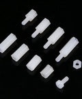 Built Tough Top Shelf M2.5 Hex Nylon Standoff Spacer Kit Featuring 200 Pieces Of Assorted Male And Female Mounts Screws And Nuts For Professional Tech Builds Daily including nylon hex spacers.