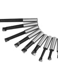 Bore Master Boring Bars Set with carbide tips, 2 inch boring head and 12mm shank for milling machines, CNC, and manual machining.