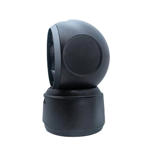Side view of Wireless Bluetooth Barcode Scanner With Omnidirectional 1D And 2D QR Codes Reading LED Light And Buzzer Feedback Handsfree Design