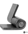 Heavy Duty Weld On Gate Hinges 3.2 Inch 5mm Steel 440 Lbs Capacity Detachable Pin Weldable For Easy Installation Scale Free