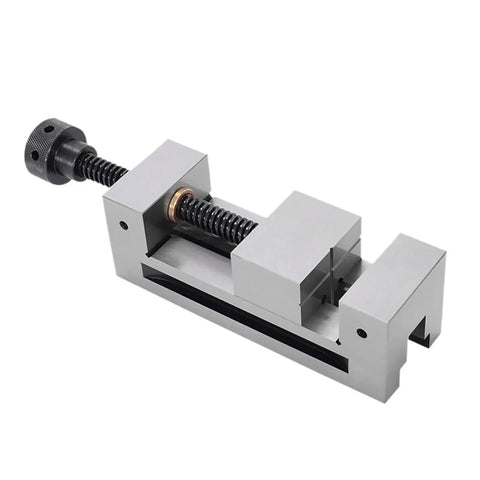 Precision Manual Machinist Vise Grips Heavy Duty Right Angle Milling Vise For Grinding Machines showing durable metal construction and adjustable screw.