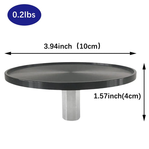 Heavy Duty Zinc Plated Suction Cup Adapter With M8 Thread, 3.94 inch diameter, aluminum alloy plate for secure use.