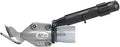 Turbo Shear For Asphalt Shingles One-Handed Drill Attachment That Hacks Straight Left Circular Or Square With A Wide-Bevel Jaw