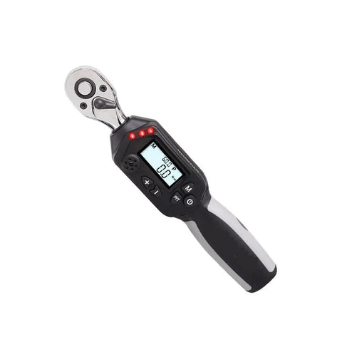 Heavy Duty Digital Torque Wrench With Backlit Display And Buzzer Alarm High Accuracy Electric Ratchet Detection Tool For Precise Screw Driving And Mechanical Projects