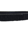 Top Tier Heavy Duty V-Drive Belt For Motorbike Transmission With Smaller Dimensions Replaces 36x939 Part Number, durable black belt showing ribbed design.