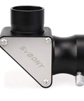 Dielectric Star Diagonal 1.25 Inch 90 Degree, Fully Metal Construction, High Reflectivity For Sharp, Clear View, Side View