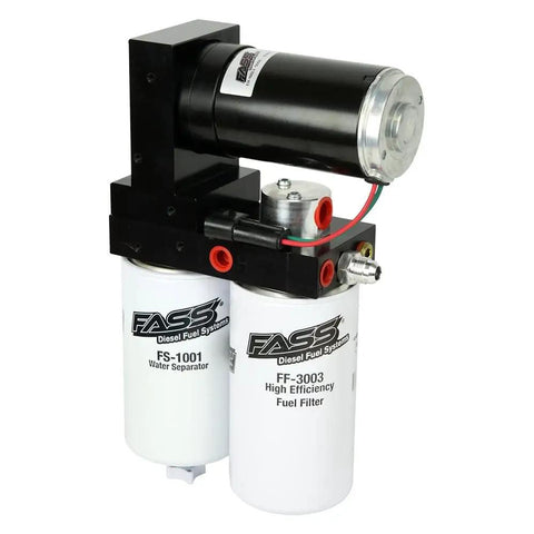 Titanium Grade Diesel Fuel Lift Pump Fits Ford Power Stroke 6.7L with water separator and high efficiency filter.