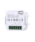 Smart Home Energy Monitor With Real Time Circuit Tracking For Heavy Loads And Ev Chargers To Catch Power Hungry Appliances backside view with connectors