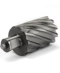 Heavy Duty High Speed Steel Annular Cutter With Beefed Up Weldon Shank 1 11/16 Inch Cut Diameter And Two Inch Slot Depth for precise metal drilling.