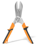 Carbon Steel 5 Blade Hand Crimper For Gutter And Ductwork with orange handles and steel blades
