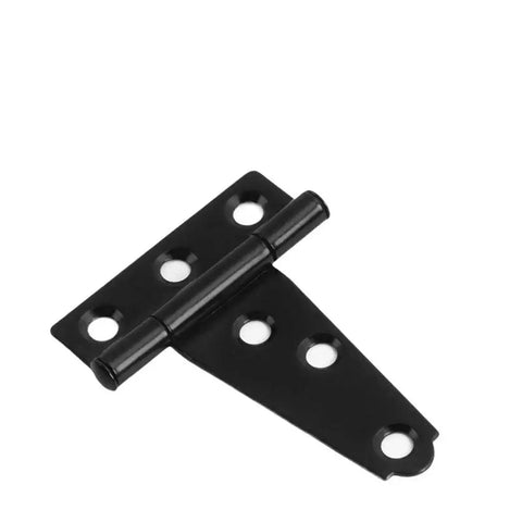 Two Pack Heavy Duty Shed Door Hinges Gate Strap T Hinge Wrought Iron Hardware For Wooden Fences Yard Rustproof 270 Degree Swing