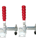 2 Piece Welding Toggle Clamps Set Heavy Duty Fixed Iron Hold Down Clamps With Quick Release Durable Woodworking Tool For Welding Jigs And Fixtures Pro Grade For Secure Alignment And Precise Bonding