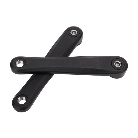 Black electric bike crank arms kit upgrade your ride with a lightweight aluminum mid drive crankset for commuting and fitness
